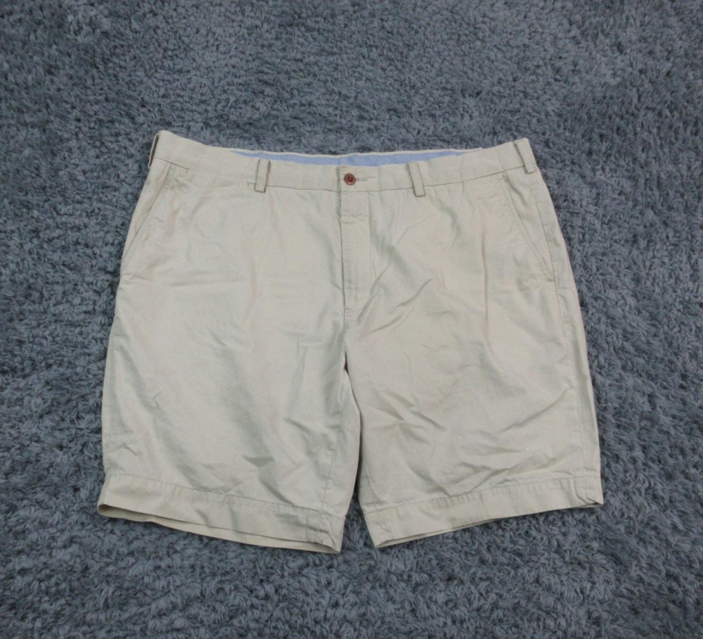 Polo Ralph Lauren Shorts Mens 40 Khaki Classic Fit Chino Flat Front Beige 40x9*